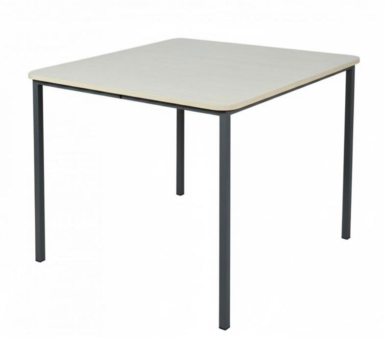 Стіл для їдальні квадратний 4-місний, 900х900х760 мм, на квадратній трубі, ростова група №6 (ЛЕОНТЕК) (30090)